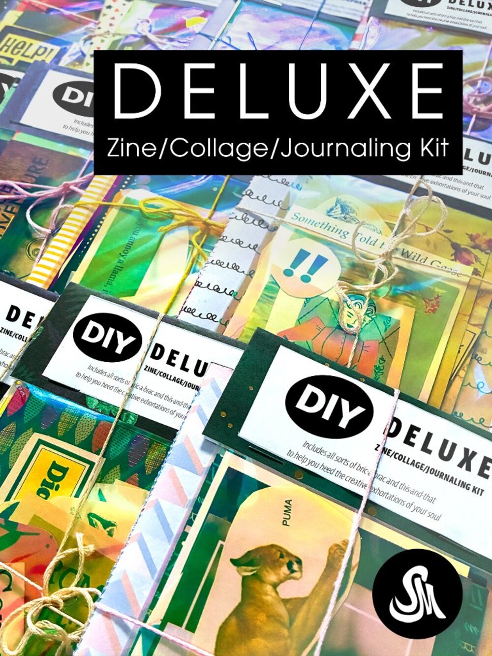 DIY DELUXE Mini Zine and Collage and Journaling Kits | Paper Ephemera